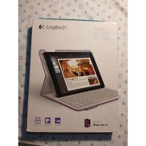 NEW Logitech 920-006912 Type+ Case with Integrated Keyboard for iPad Air 2
